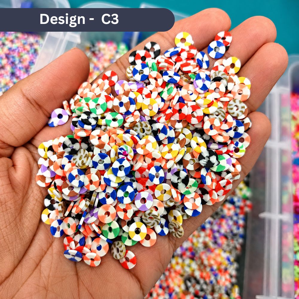 250/500/1000/5000/ Pcs Jewelry Making Clay Rings Material Bracelet Rings Multicolor Multicolor Mix Clay Rings For Bracelet Making Buy Rings For Bracelet Beads Material Jewelry Making by SAMS COLLECTION