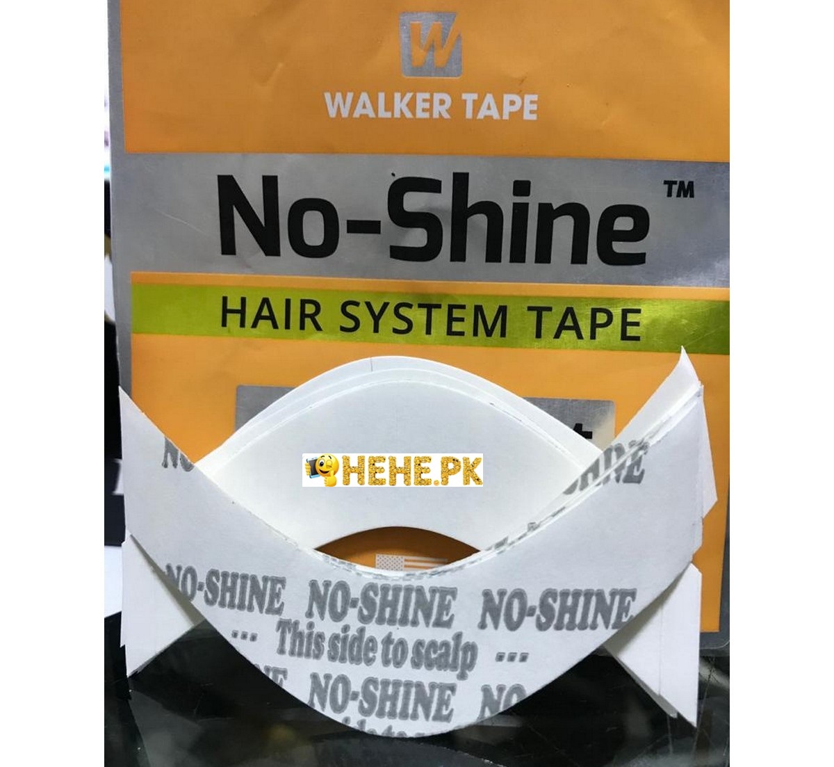 No shine Strips for Hair Unit (36 Pcs) - Double sided Hi-Grip Walker tape for Hair Wigs or Extensions
