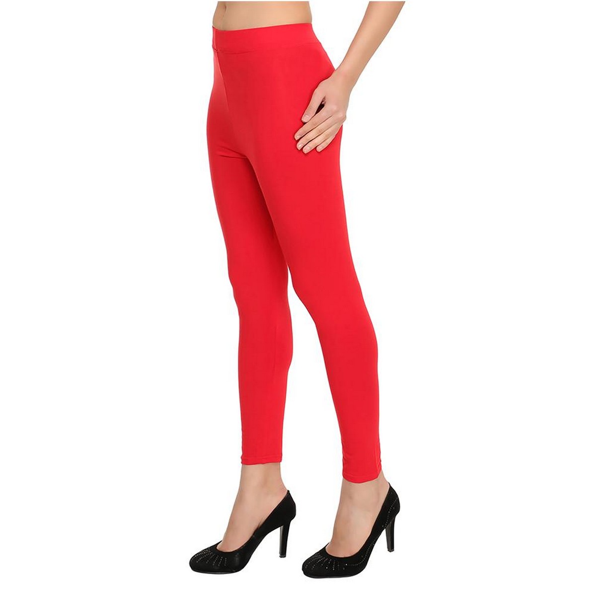 Zareena Premium Red Tights For Women 