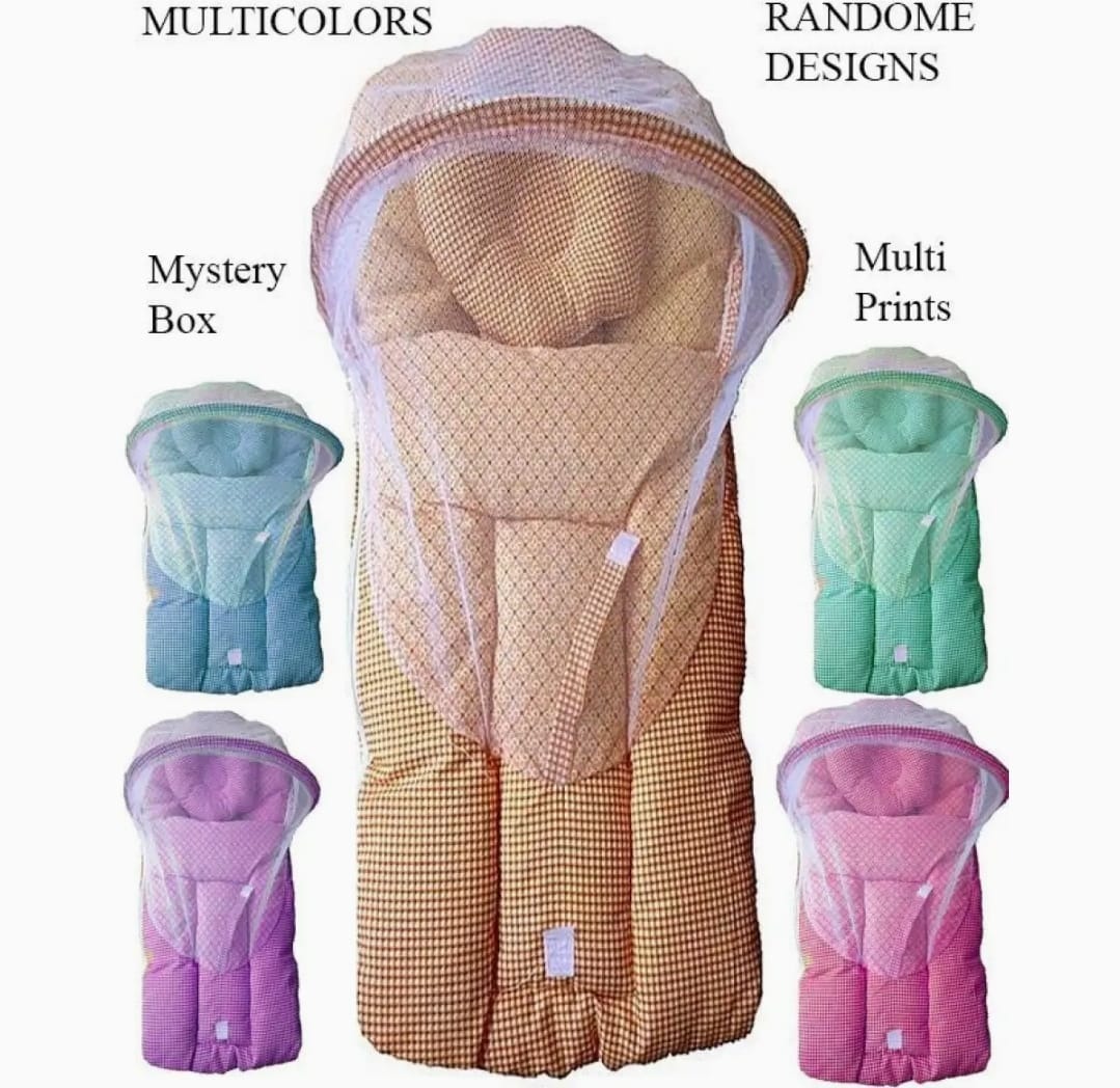Baby Sleeping Bag With Mosquito Net With Different Designs