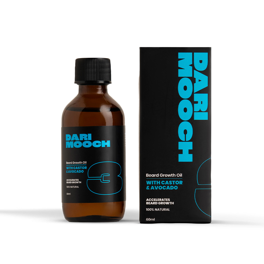 Beard Growth Oil | Best Beard Growth Oil | Beard Growth Guaranteed | Dari Mooch Growth Oil | 60ml