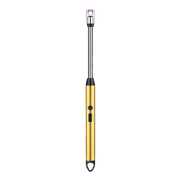 Electric Arc USB Rechargeable Flameless Arc Lighter Flexible and Windproof for Candles, Hiking, Camping, Kitchen, Fireplaces 360 degree free rotation