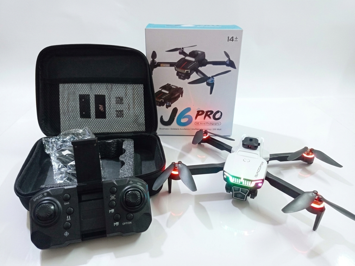 J6 Pro Camera Drone | Foldable Quadcopter | 360 Laser Obstacle Avoidance