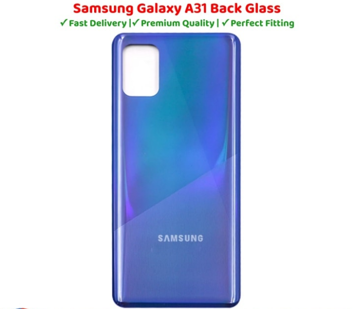 Samsung A31 Back Battery Cover Rear Door Housing Back Panel for