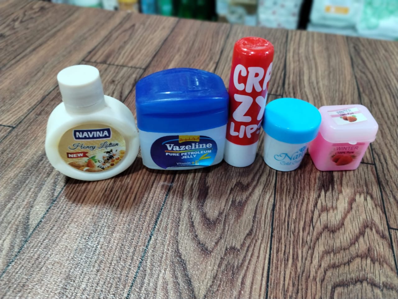 5 in1 Mini Winter Care Deal – Body Lotion, Petroleum Jelly, Lip Balm, Winter Moisturizer & Cold Cream