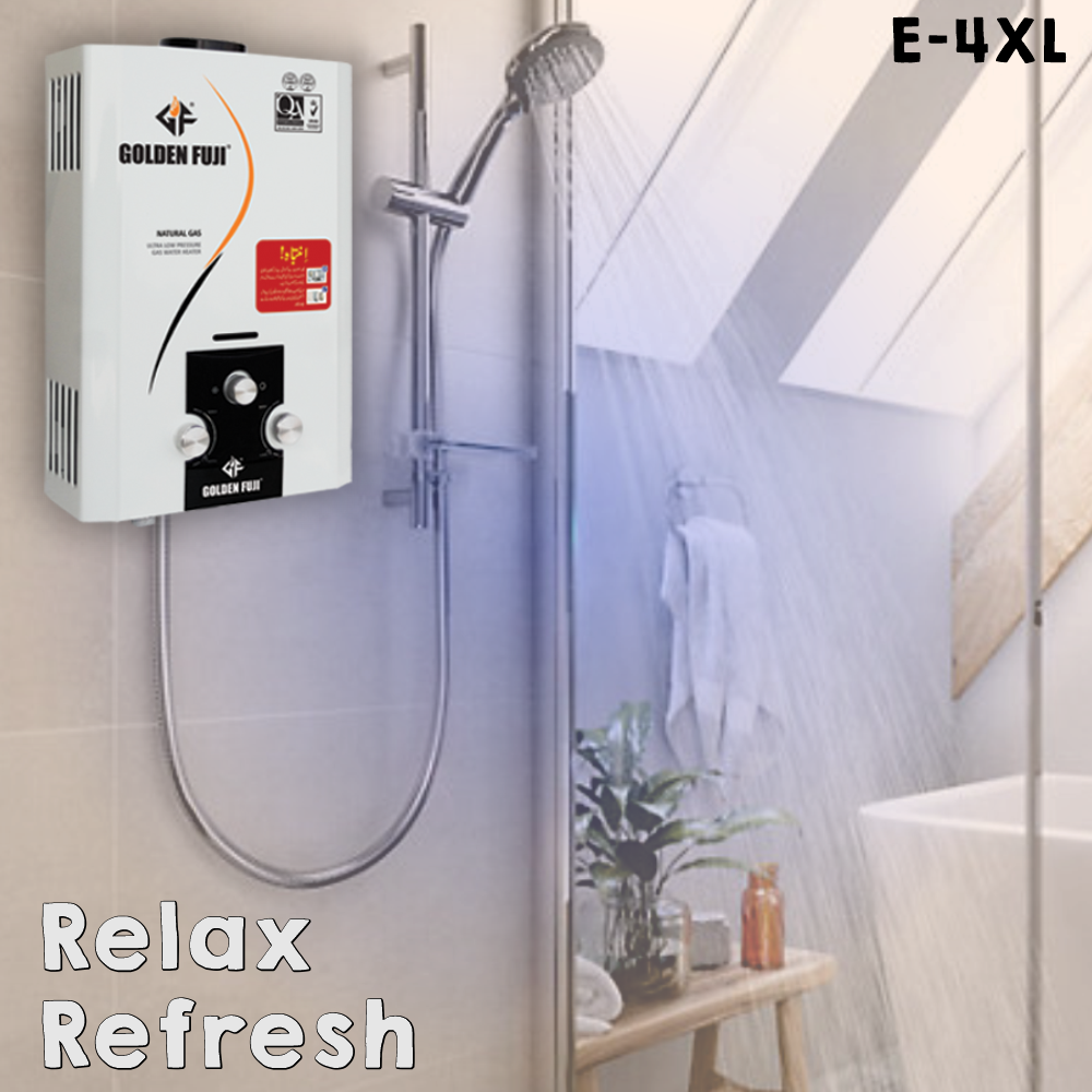 Golden Fuji - Instant Water Heater Economy - E4XL - 12 Liters - NG/LPG