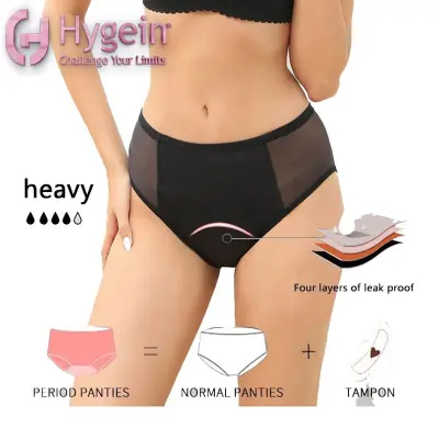 Highly Absorbent, 4 layers Leak Proof, Net on sides, Period Panty