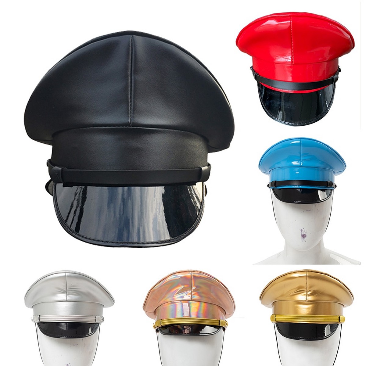 Night Bar Visor Cap Captain Cap 