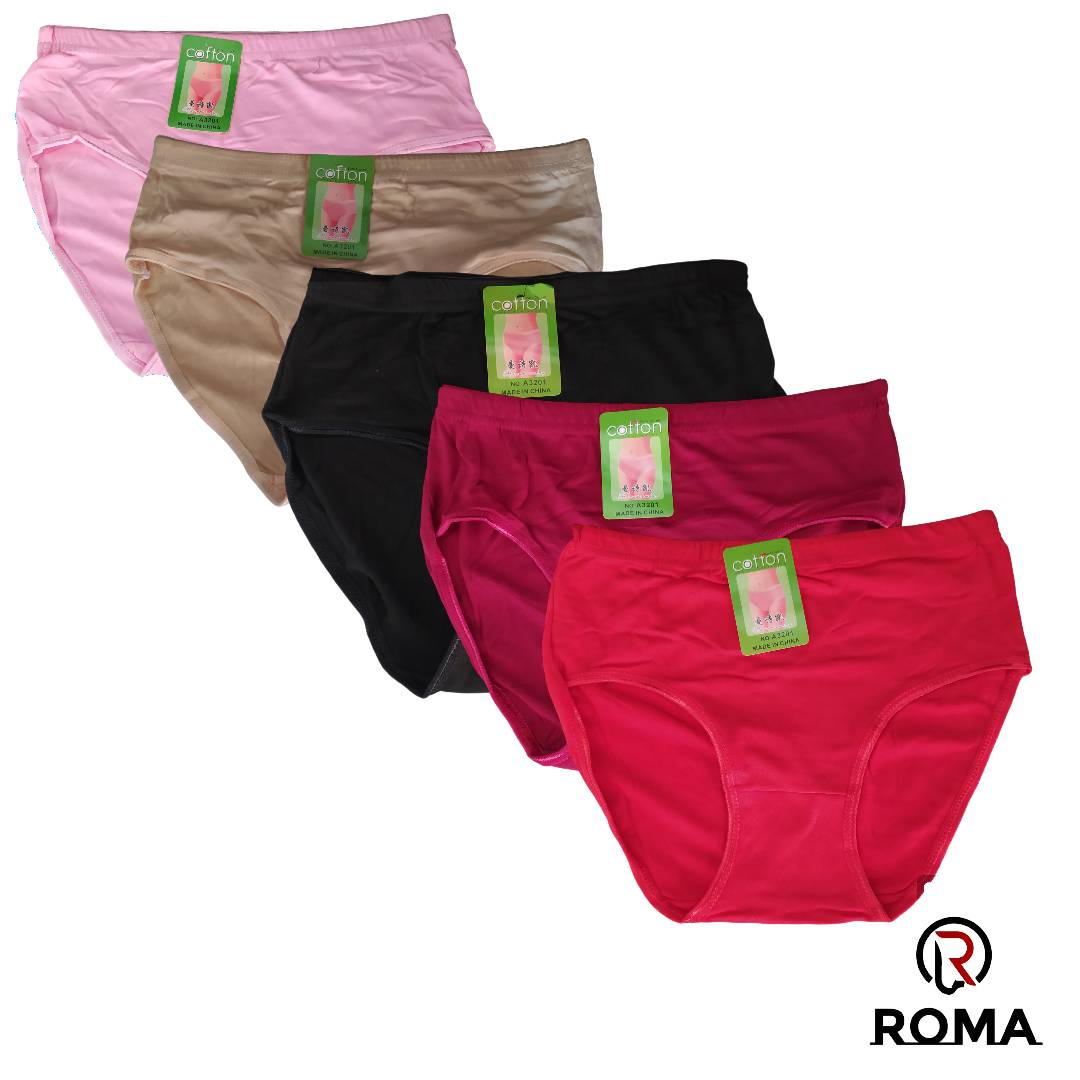 ROMANN Store Pack of 02 Imported Soft Underwear Panties for Girls & Women