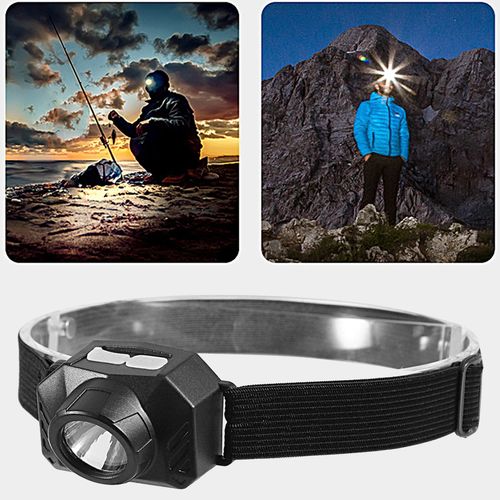 Rechargeable Head Lamp Super Bright Led Head Lamp Black