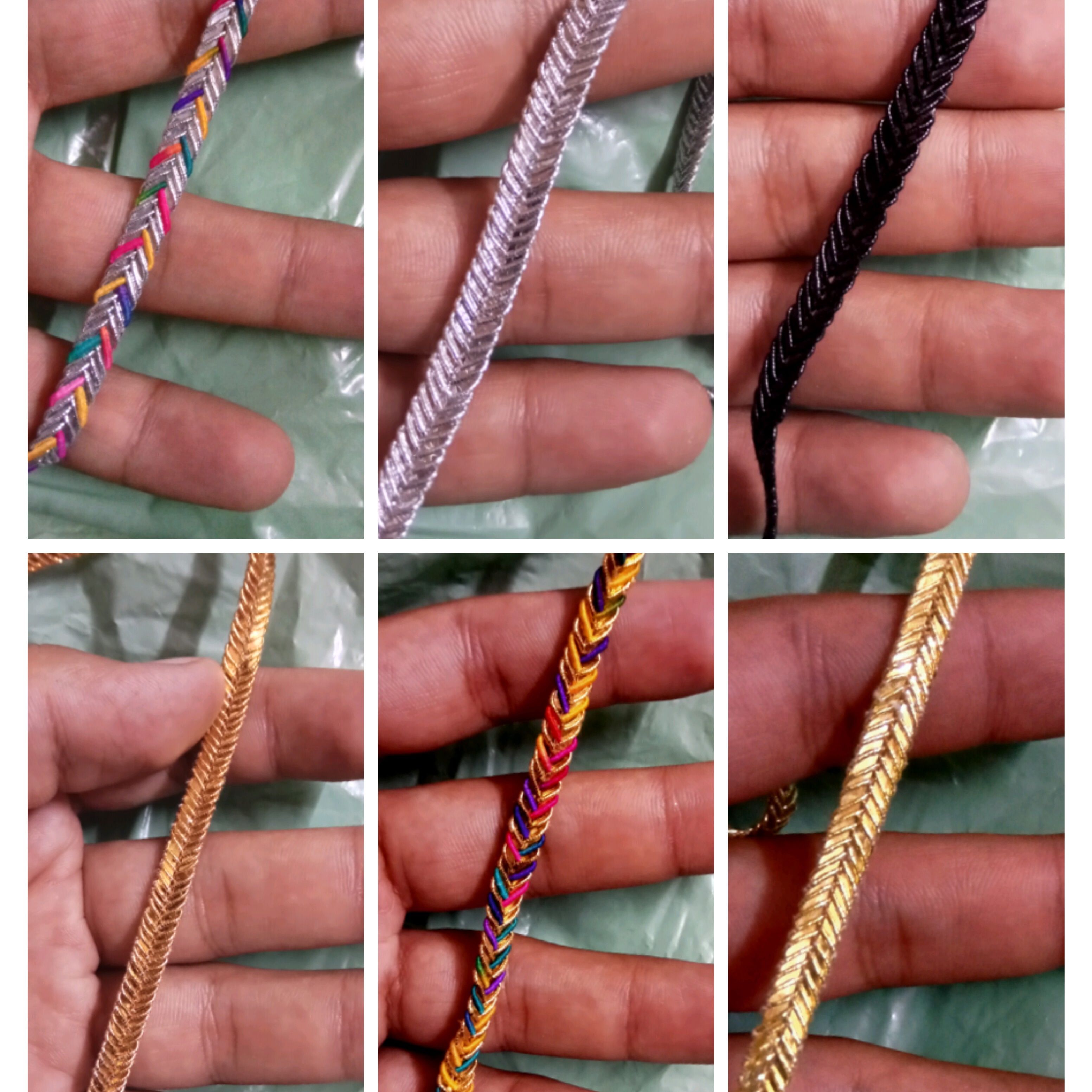 Elegant Lace for Garments | Offered in 4 Distinctive Colors | 5 Yards/Ghaz Available