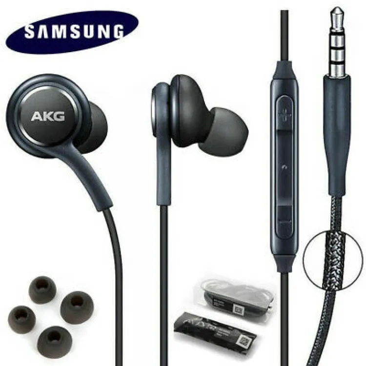 Akg Original Handsfree High Quality Bass & Sound With Microphone.ORIGINAL AKG HAND FREE - Samsung handfree - 100% Original Handsfree Imported , High Quality Deep Bass / Sound - Earphones - Headphones