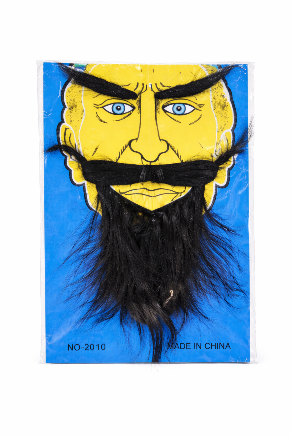 Fake Beard and Moustache Set for Men – Costume Party Fancy Dress Beard Kit with Eyebrows Halloween Cosplay Accessory