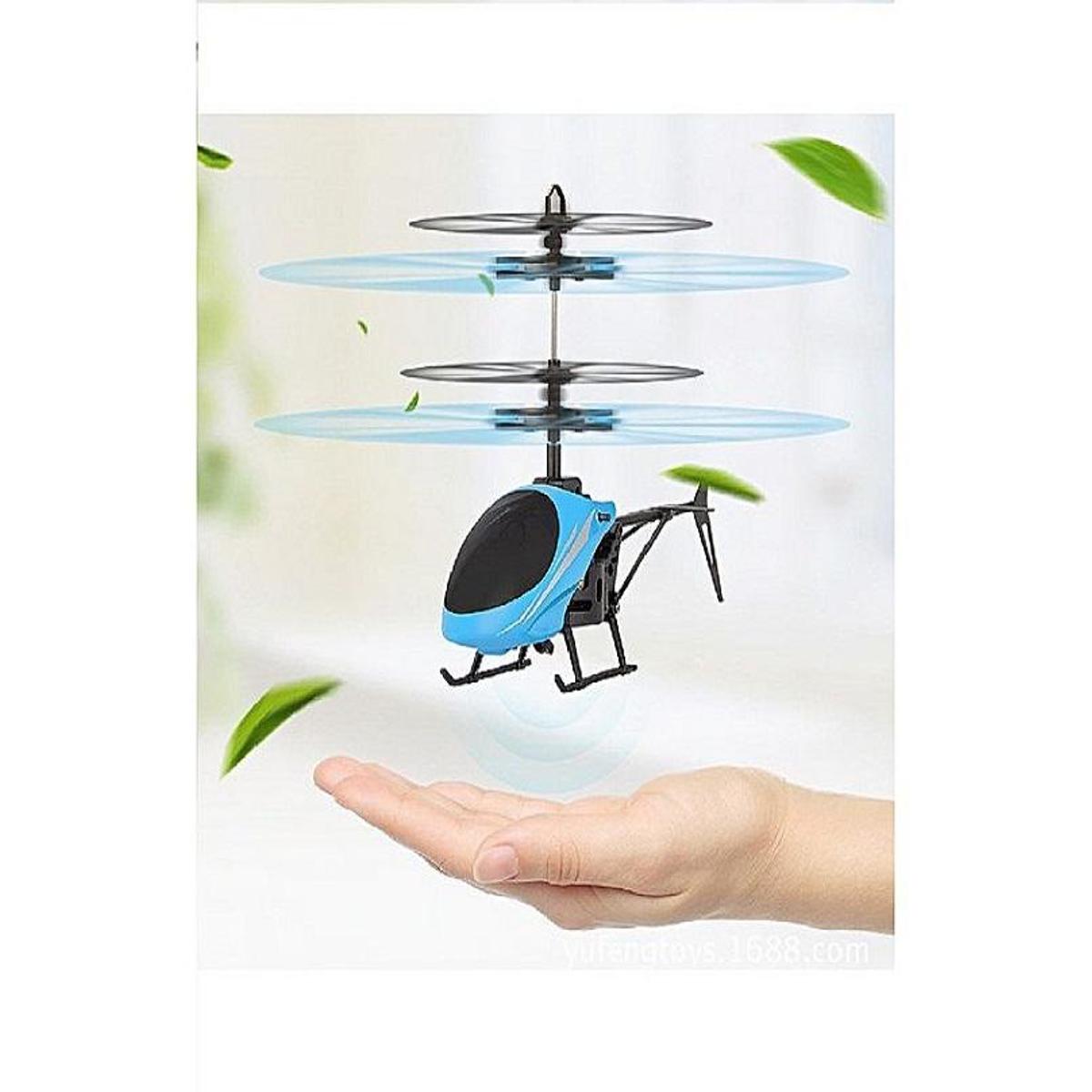 Flying Helicopter (Hand Sensor) Blue & Black
