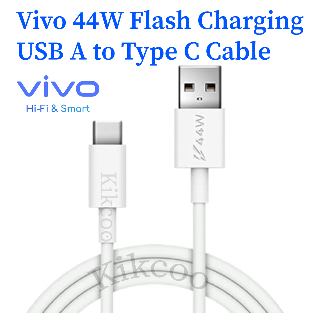 Usb Cable Vivo V20 Se Fast Charging Original 100% Vivo 44w Flash