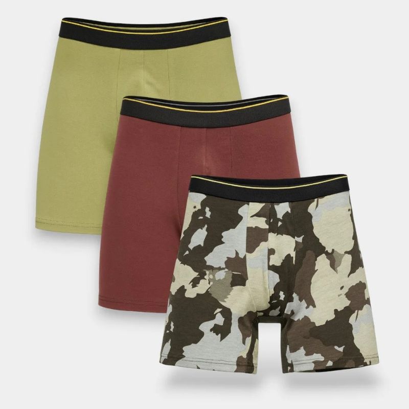 Savys - Men Long Leg Boxers  - Underwear For Boy - Super Soft Breathable Fabric - Undergarments - Perfect Blend Of softness & stretch - Underwear For Mens - Moisture Wicking & Body Adaptive Fit - For All Day Comfort