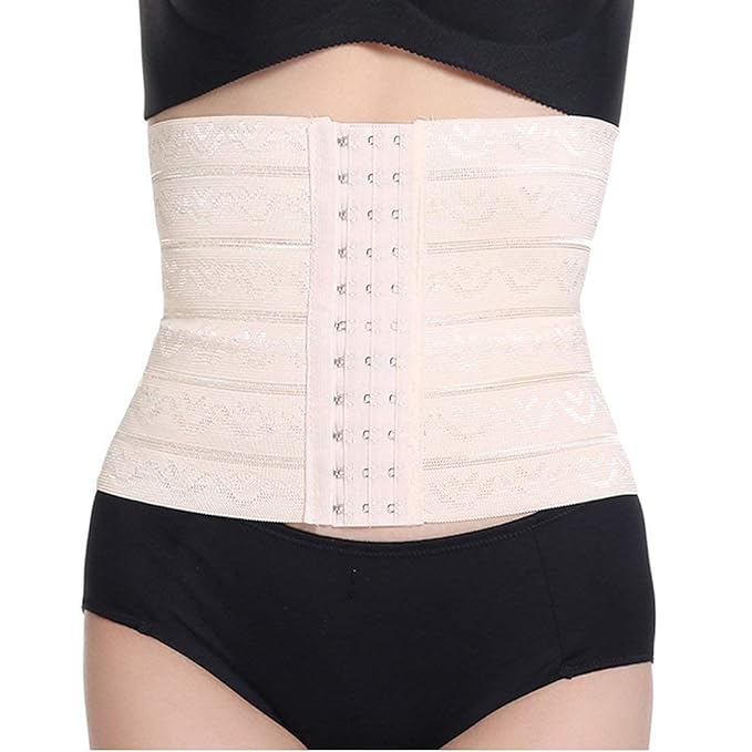 Women Body Shaper Waist Trainer Tummy Reducer Slimming Belly Belt Lightweight Postpartum Shapewear