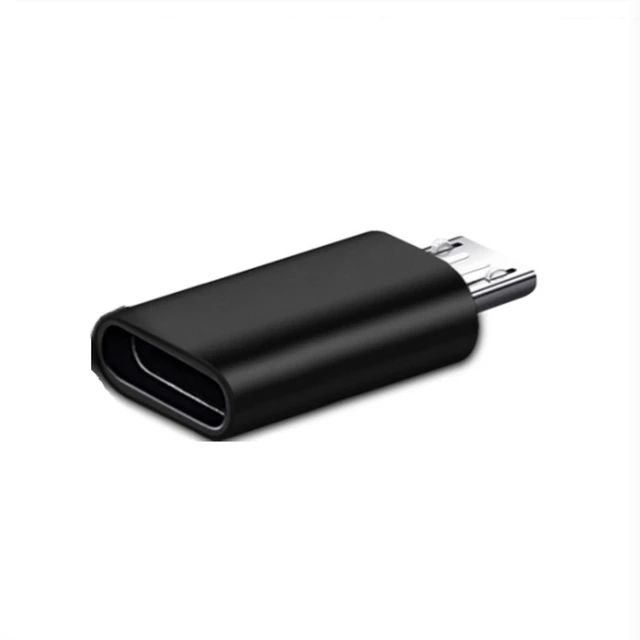 Micro USB to Type C Adapter Converter | Fast Charging Data Transfer OTG Connector | Convert Micro USB Cable to Type C for Android Smartphones | OTG Type C Converter