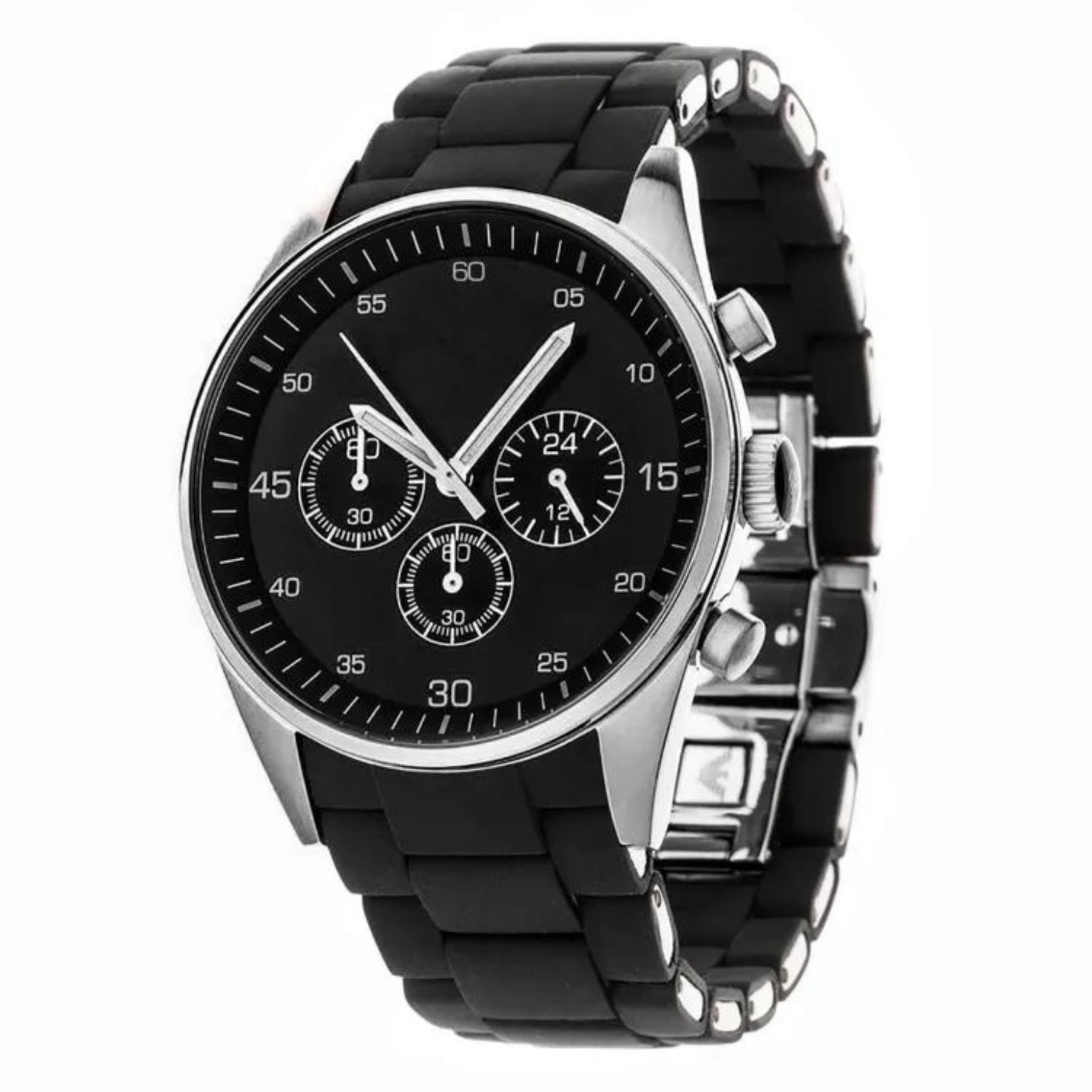 High Quality Wrist Watch For Men & Boys| Decent Wrist Rubber Strap Attractive Dial