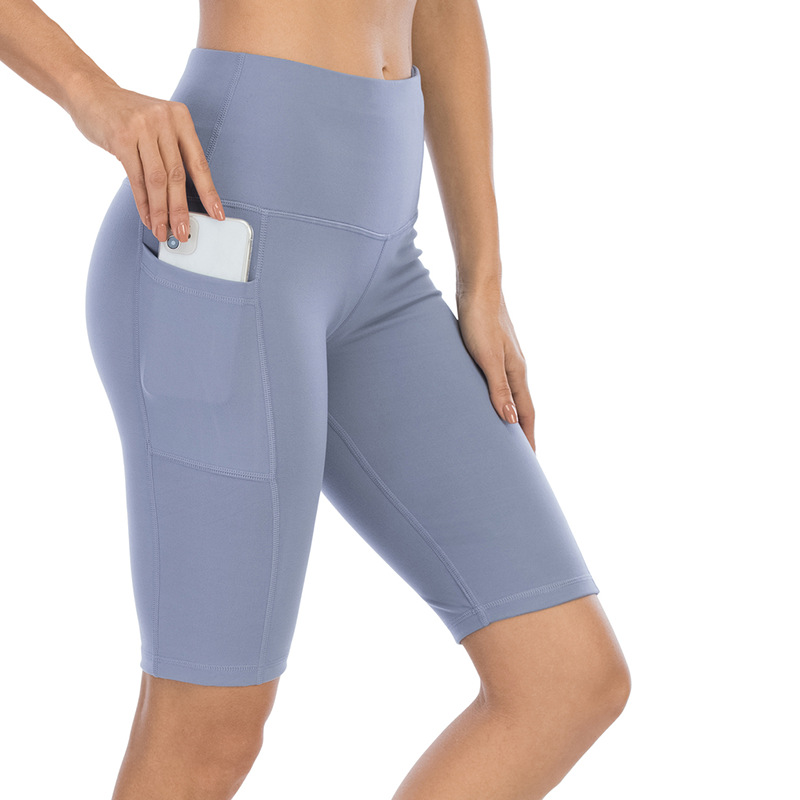 Polyester Quick-Drying High-Waist Yoga 