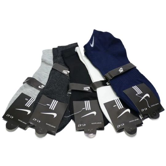 Pack of 1,3,6,10 Pair Smooth Fexible Short Anckle Short Socks For men and women