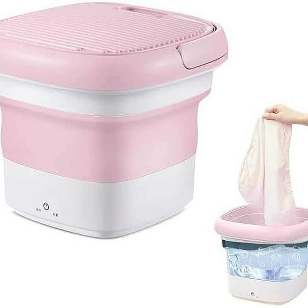 Mini Bucket Handy Bucket Washing Machine Foldable Mini Washing