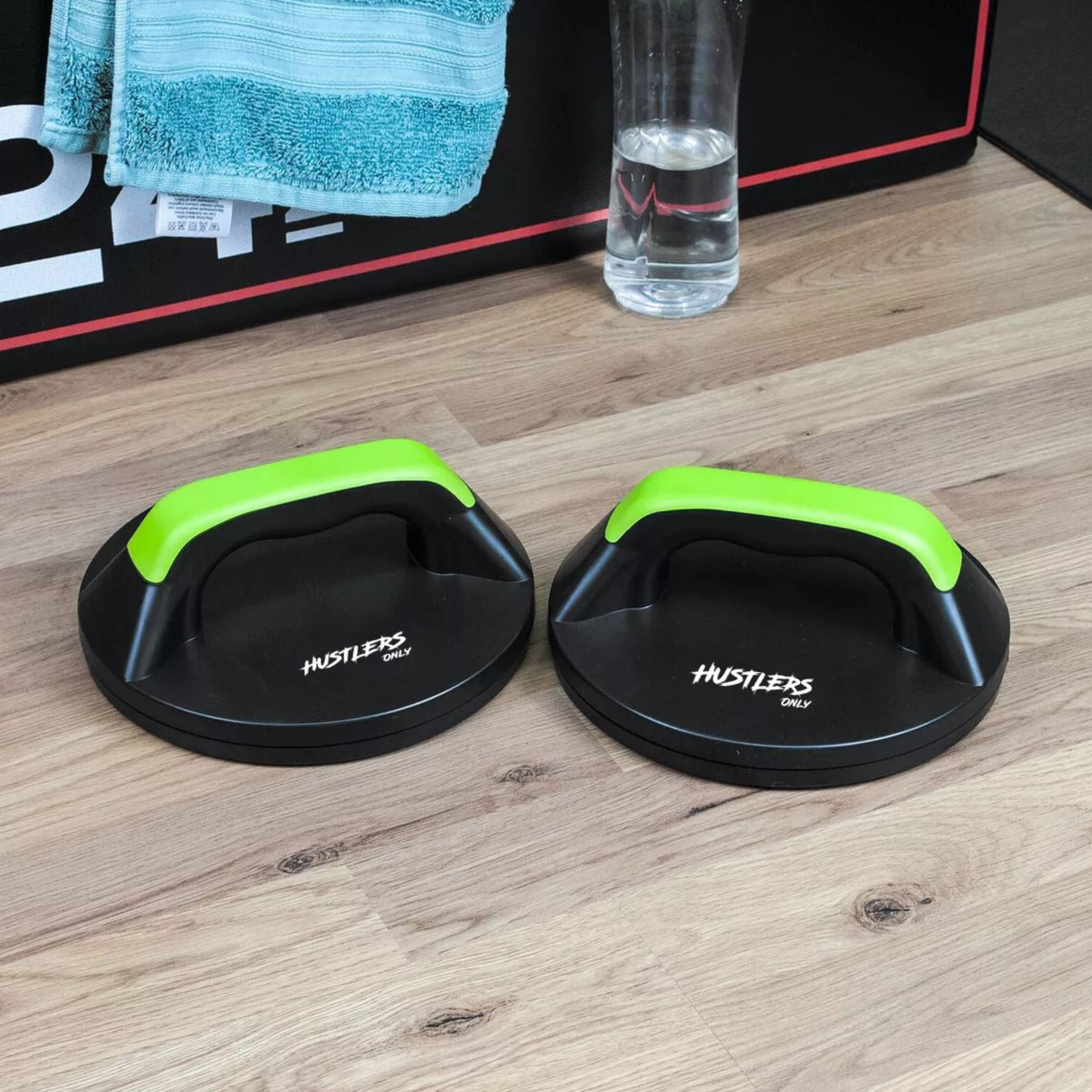 Rotating Push Up Bar Muscle Strength Exercise Bar