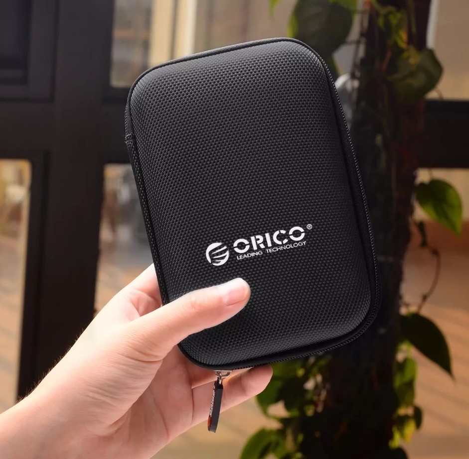 Orico 100% Original External Portable Hard Disk Drive Case - Black