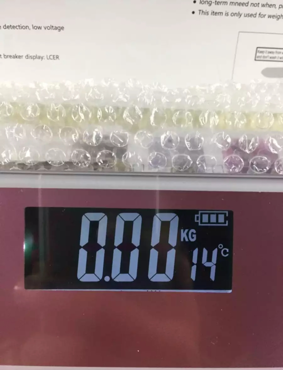 Smart household weight scale New precision weighing electronic scale