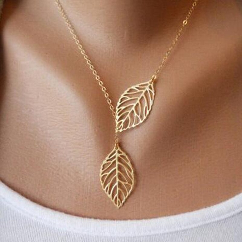 Hot Gold Silver Plated Chain Necklace 