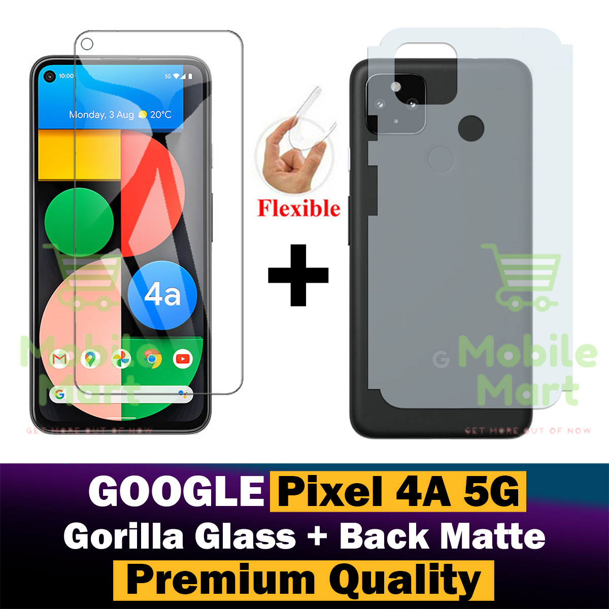 google pixel 4a 5g glass