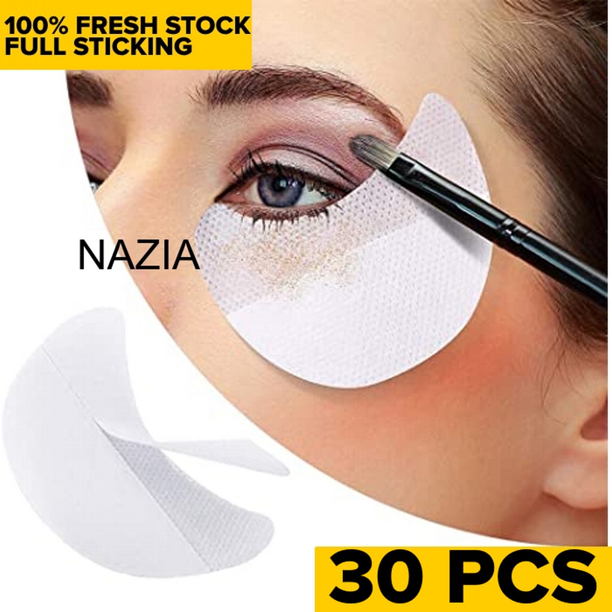 30pcs Eyeshadow Shields Under Eye Patches Eyelash Extensions Protect Pad Eyelash Pad Under Eye Stickers Makeup Eye Shadow Eyeliner Shields Patches Free Under Eye Pads Eyeshadow Patches For Eyelash Extensions/Lip Makeup