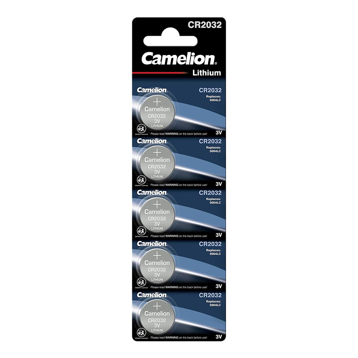 Camelion CR2032 Cell, CR 2032 Cell, 2032 Cell, Camelion Cell 2032, 3V Lithium-Ion, 3V Battery Cell, 3V Battery Button Cell, Button Cell, Battery for Watches, Weight Scales, Calculators, Car Remote, Motherboards