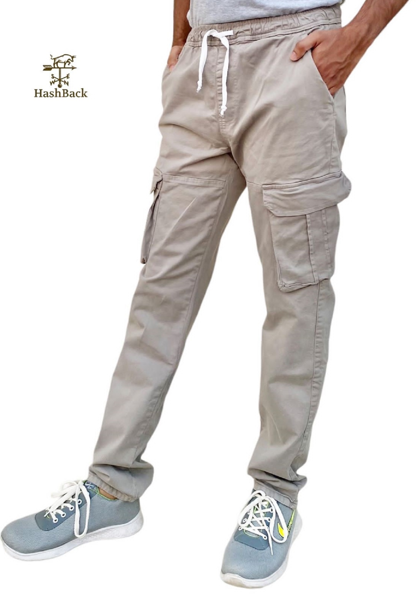 Hashback 6 Pocket Cargo Pants/Trouser For Men
