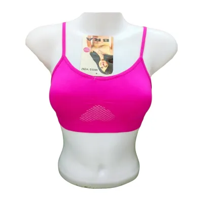 Ladies Plain T Shirt Cotton Bra, Pink, Size: 34 at Rs 50/piece in Ahmedabad