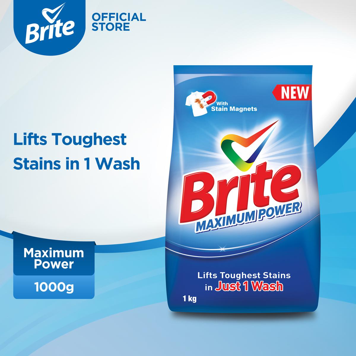 Brite 1kg - Detergent Washing Powder