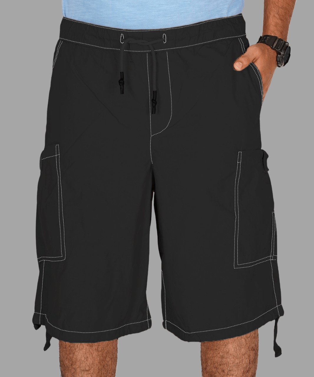 Hashback Cargo Shorts for Men - Summer Cargo Shorts - Premium Quality Fabric