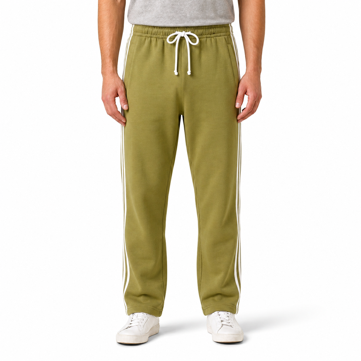 Pack Of 2 Summer Sale Side Stripes Trousers For Mens