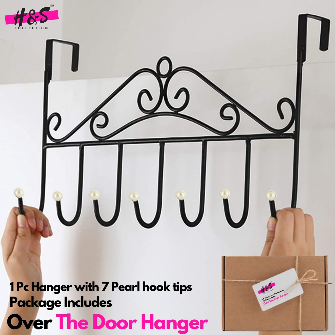 【超ポイントバック祭】 Over The Door Hook, 4 Pack Hooks For Hanging Clothes