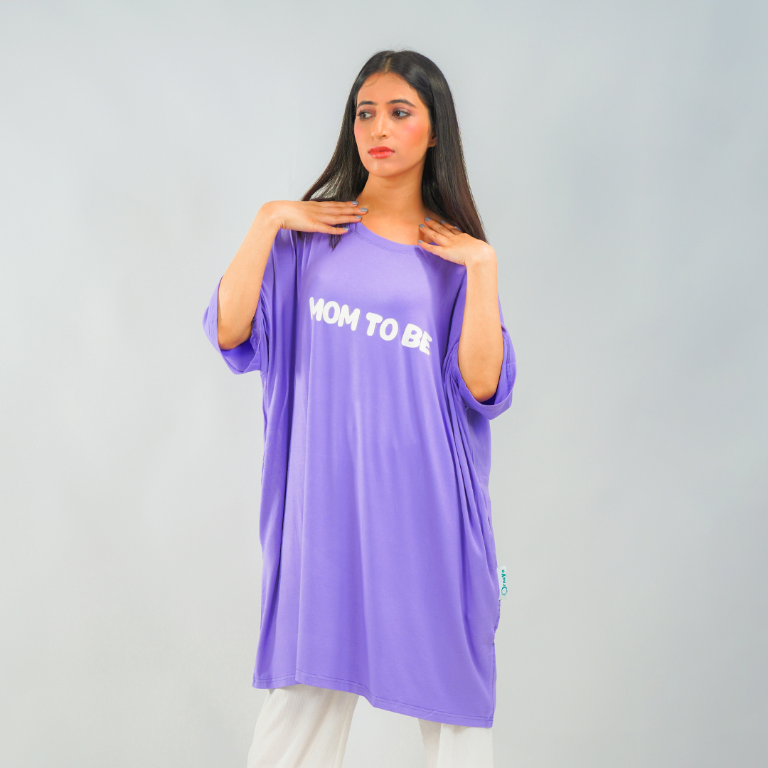 Ornavo Comfy - Maternity tees by Ornavo , Made From Bamboo Fiber , 100% safe Okeo-tex certified material ,  Antibacterial , Generous & Roomy
