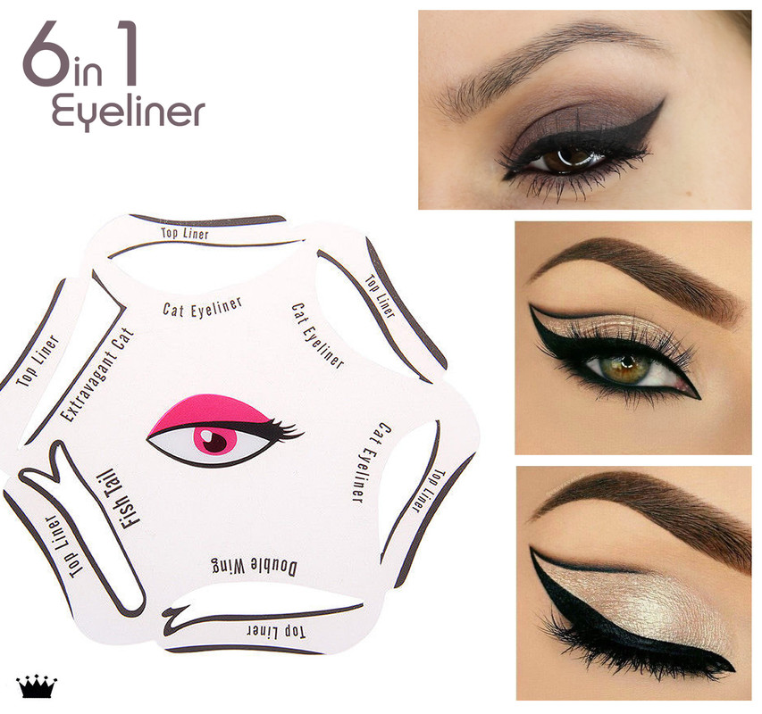 Winged Eyeliner Tutorial Different Styles, ONE Stencil | atelier-yuwa ...