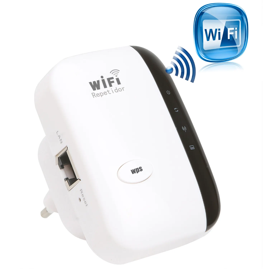 1200/300 Mbps Mini WiFi Range Extender – Wireless Signal Booster for Home & Office
