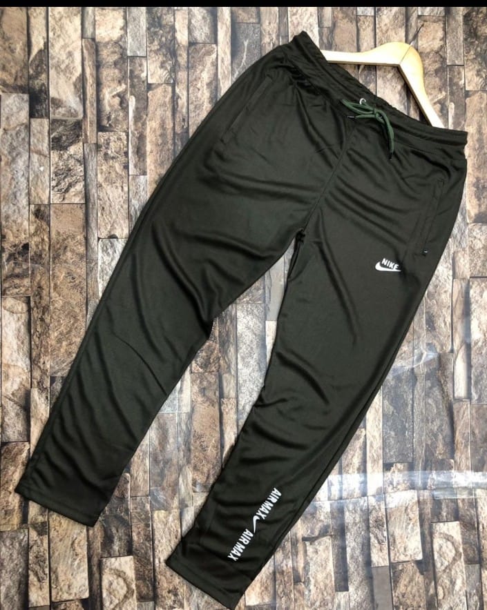 Trending Wear Trousers For Men & Women(Slim Fit Trousers) Athletic Running Trouser With Secure Zipper Pocket, Pure Dryfit Gym Wear Trousers