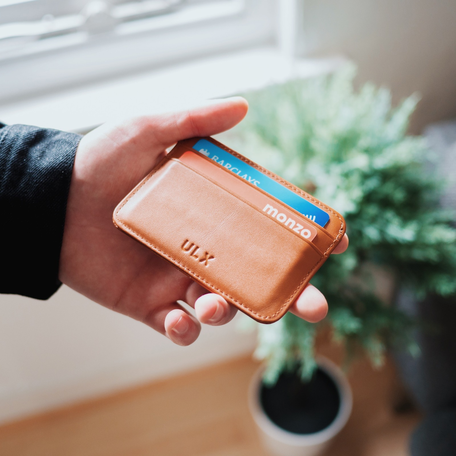 Atm card holder wallet men | slim card holder wallet | Smart Wallet With 7 Compartments | , slim card holder wallet for men and boys | leather wallet
