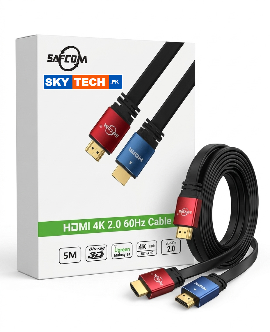 High-Speed 4K HDMI Cable for Projector, Laptop, PS4, and Computer | Ultra HD Video & Audio