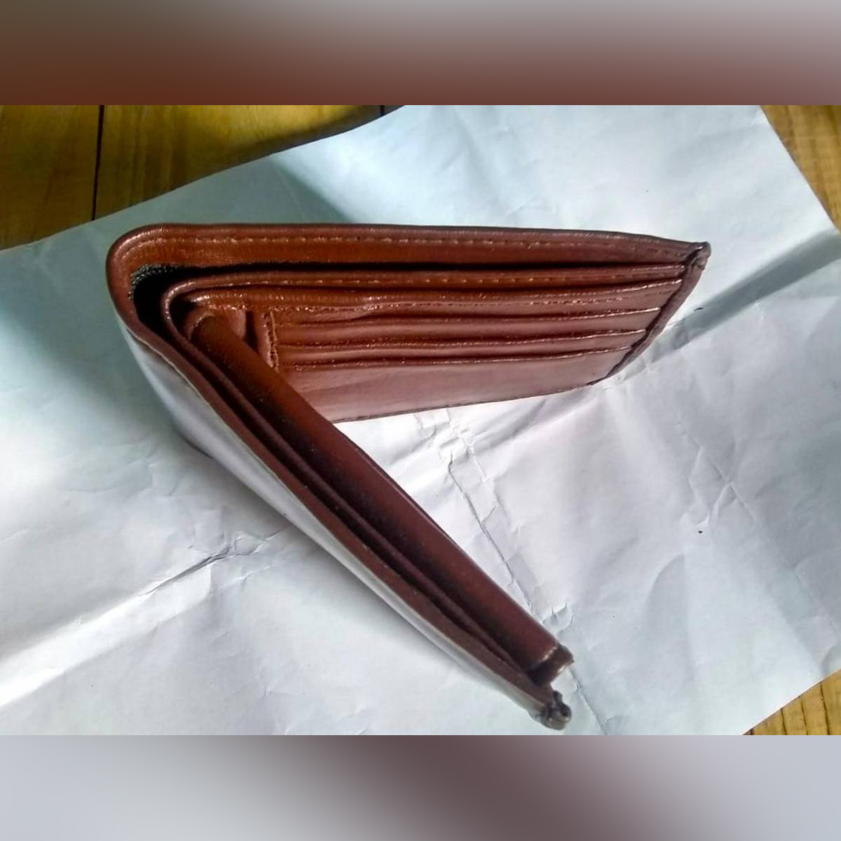 Leather Wallet Men Short Wallet  Casual Man Wallet Purse with zipp