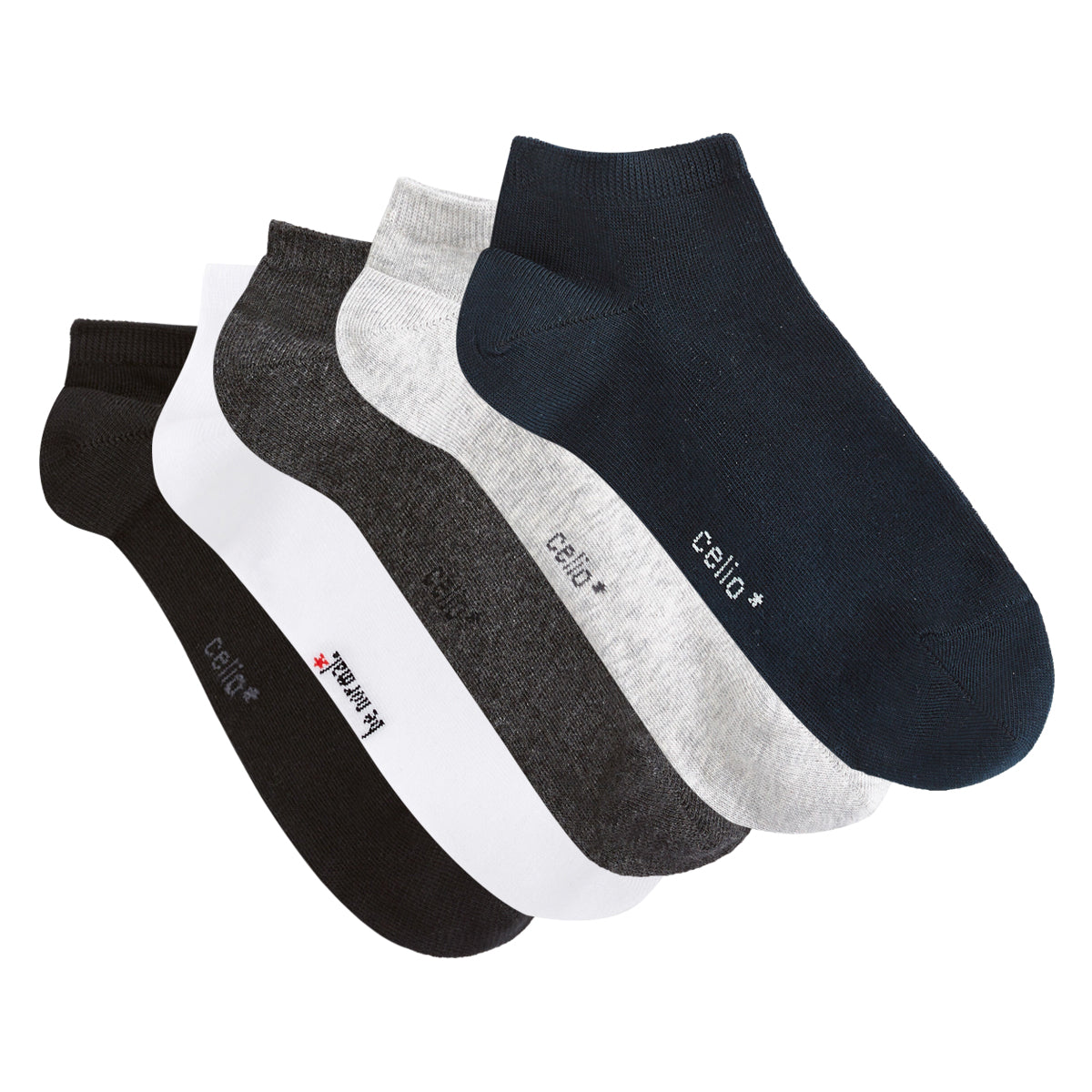 Stylish Men’s Ankle Socks – 3 Pair Cotton Set | Comfortable, Sweat-Resistant & Perfect Fit for Daily Use