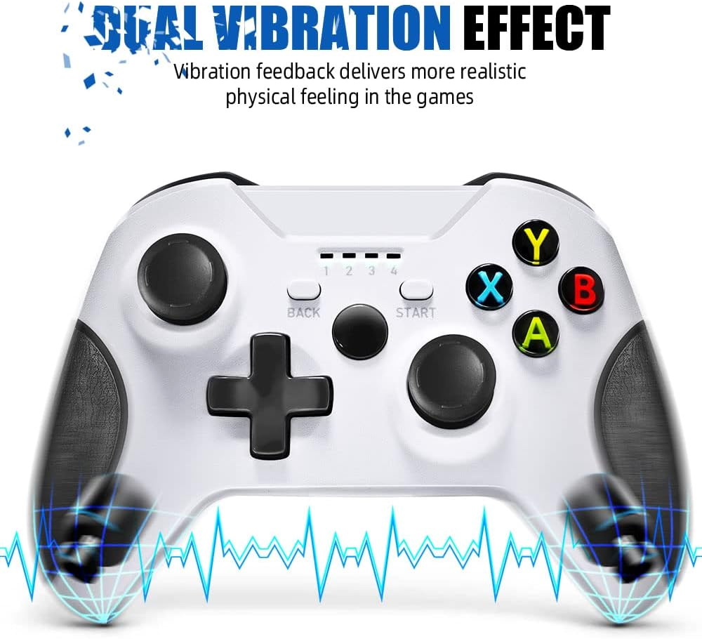 Xbox one Wireless Controller PC Game Controller, 2.4GHZ Wireless Game