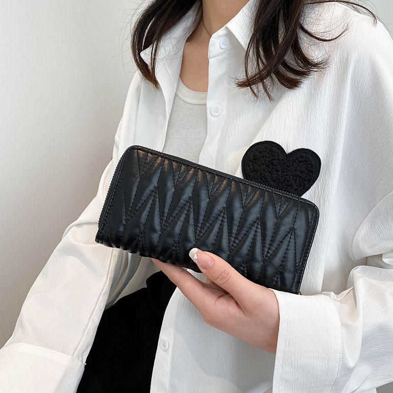 New Women/Men Wallet Large Capacity Hand Bag Long Mobile Phone Bag Zipper Hand Bags men Long Wallets for girls Clutch for women