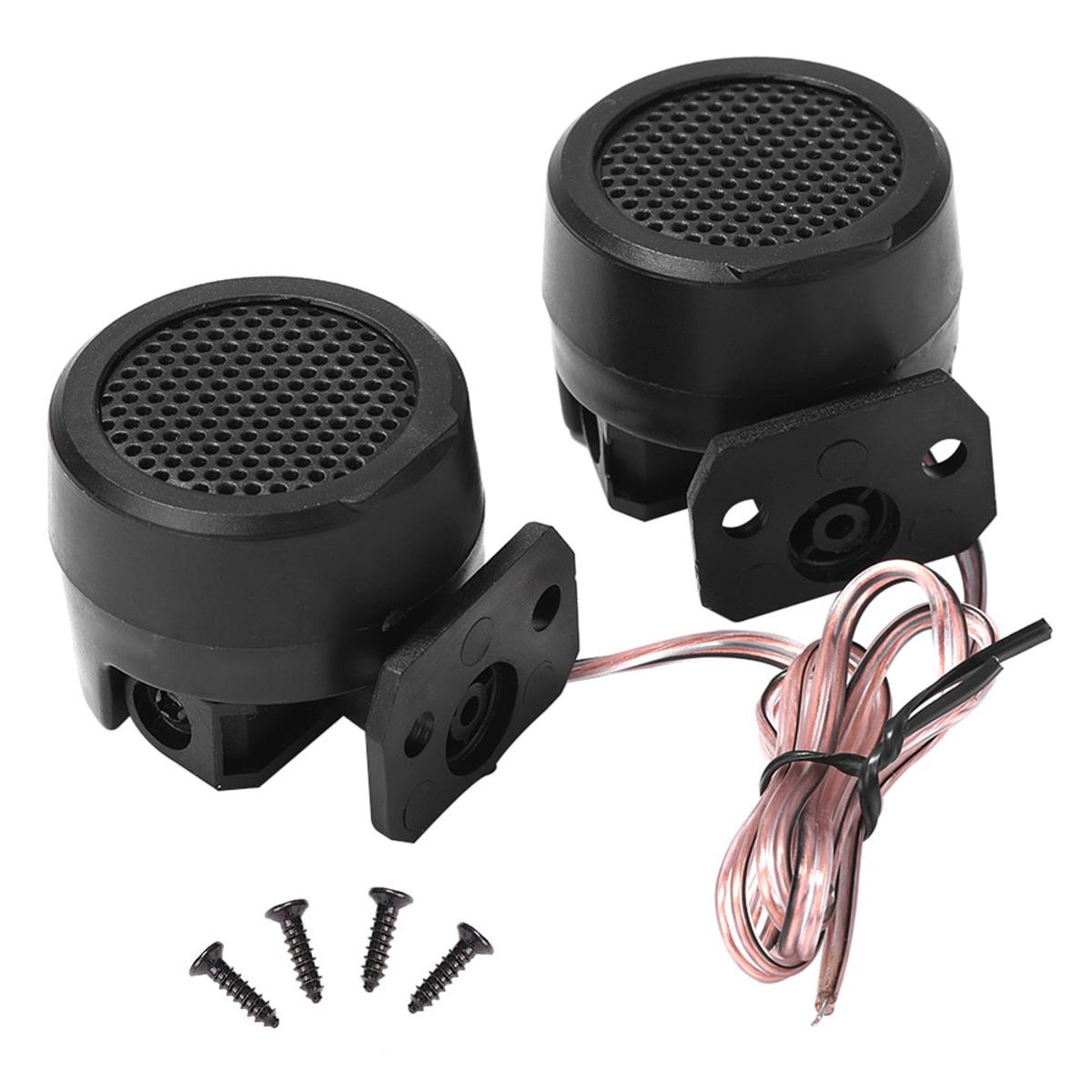 Kritne 2pcs Car Small Square Speaker Loud Audio Music Tweeter Loudspeaker  500W, Audio Speaker, Super Power Loudspeaker
